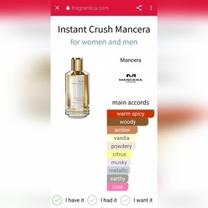 Mancera Instant Crush EDP